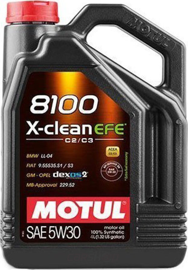 Motul 8100 X-Clean 5W-30 4lt