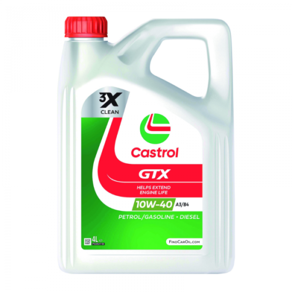 Castrol GTX Ultraclean 10W-40 4L λάδι κινητήρα