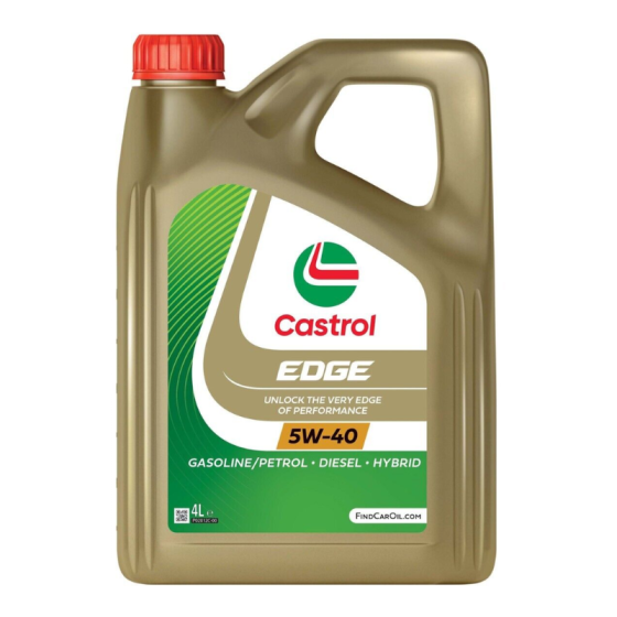 Castrol Edge 5W-40 4L λάδι κινητήρα