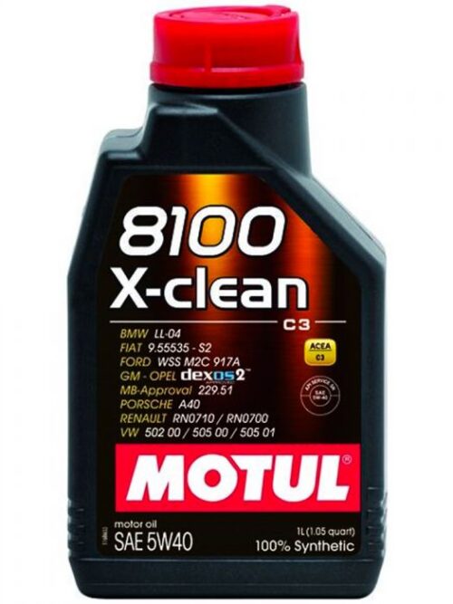 Motul 8100 X-Clean 5W-40 1L
