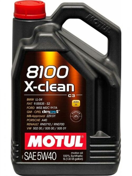 Motul 8100 X-Clean 5W-40 5L