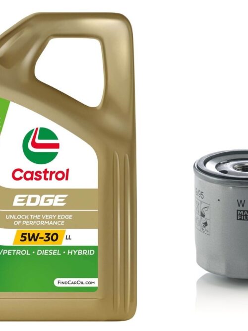 Service kit Castrol Edge 5W-30 4L με φίλτρο MANN για VW