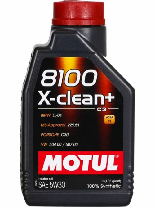 Motul 8100 X-Clean+ 5W-30 1L