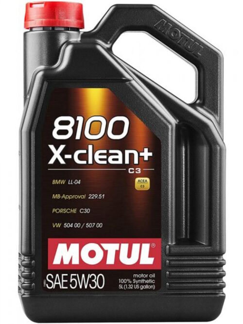 Motul 8100 X-Clean+ 5W-30 5L