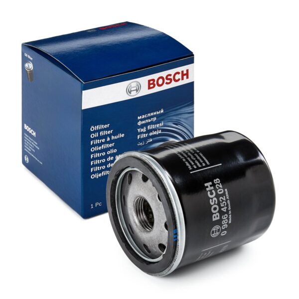 Bosch 0 986 452 028 Φίλτρο Λαδιού για Toyota Yaris, Auris, Corolla, Aygo 1.0, 1.3, 1.6 (1999–σήμερα)
