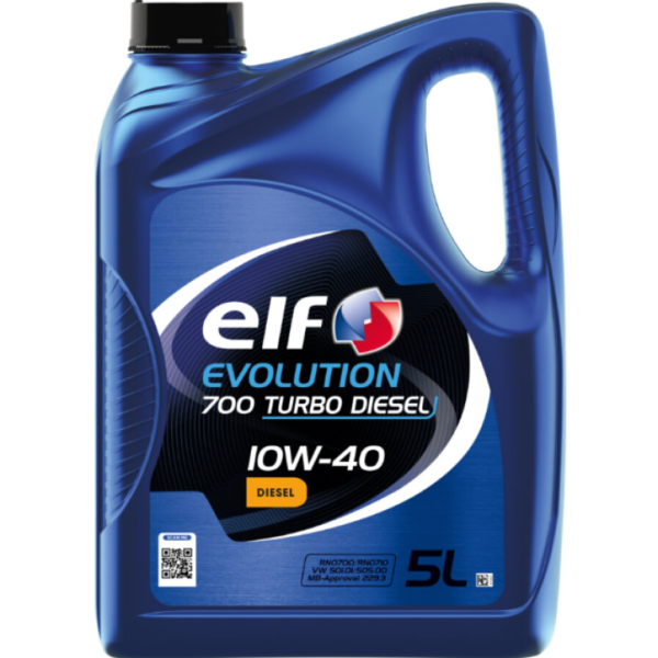 Elf Evolution 700 Turbo Diesel 10W-40 5L