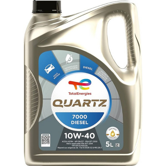 Total Quartz 7000 Diesel 10W-40 5L