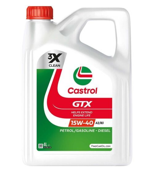 Castrol GTX 15W-40 A3/B3 4L