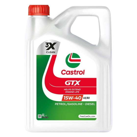 Castrol GTX 15W-40 A3/B3 4L
