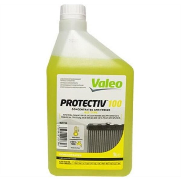 Valeo Protectiv 100 G12 Συμπυκνωμένο Αντιψυκτικό Κίτρινο 1L