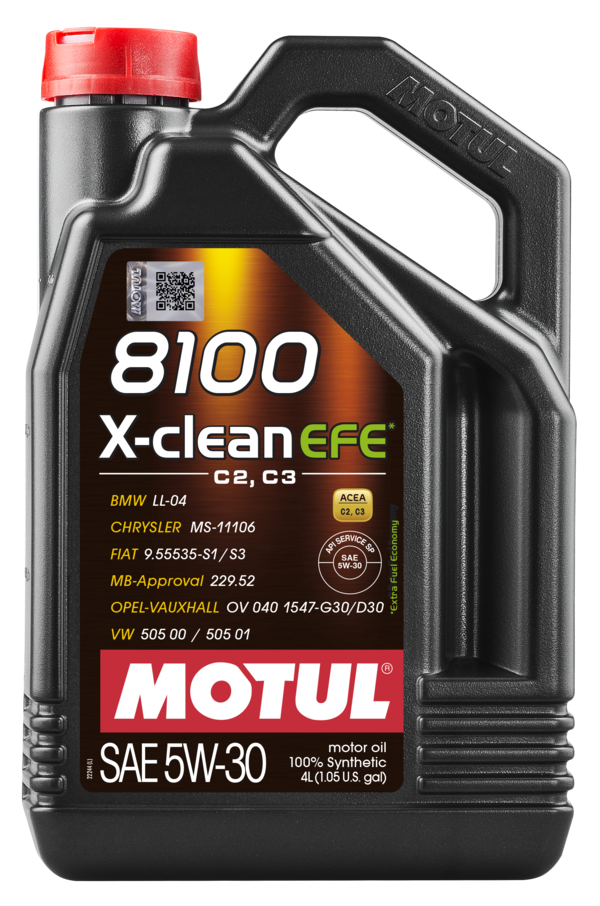 Motul 8100 X-clean ΕFE 5W-30 4L