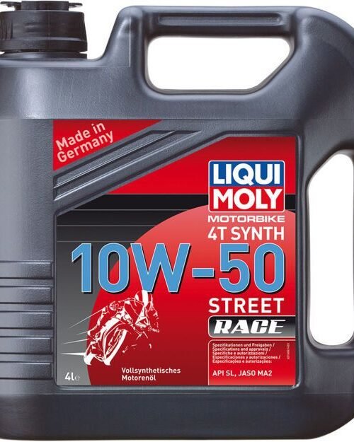 Liqui Moly Motorbike 4T Synth 10W-50 Street Race 4L