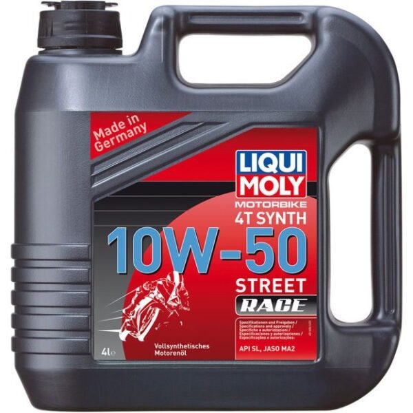Liqui Moly Motorbike 4T Synth 10W-50 Street Race 4L