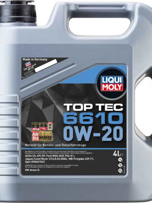 Liqui Moly Top Tec 6610 0W-20 4L