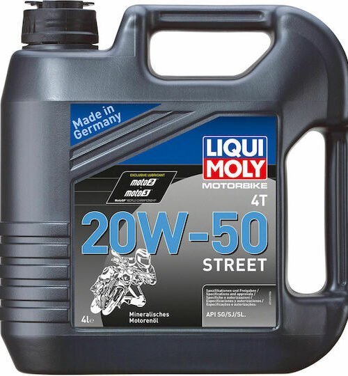 Liqui Moly Motorbike 4T 20W-50 Street 4L