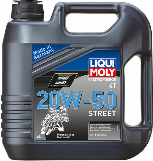 Liqui Moly Motorbike 4T 20W-50 Street 4L